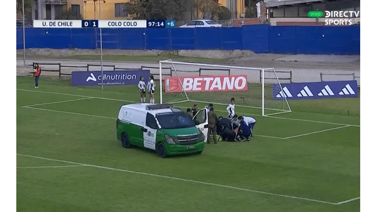 Una imagen lamentable se vio en el más reciente Superclásico femenino.
