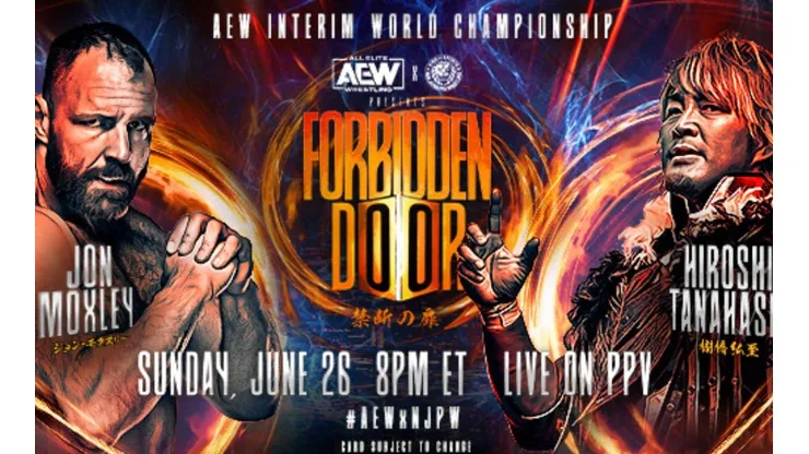Jon Moxley y Hiroshi Tanahashi se enfrentarán por el título interino de All Elite Wrestling.