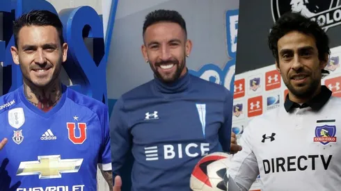 Mauricio Pinilla, Mauricio Isla y Jorge Valdivia han sido algunos de los grandes regresos de los útimos años en el fútbol chileno