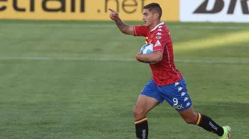 Lenadro Gárate fue la gran figura en la ida al convertir tres goles para Unión Española.