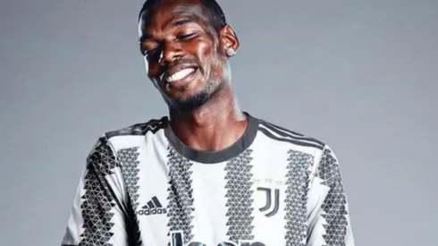 Paul Pogba viste nuevamente los colores de la Juventus.