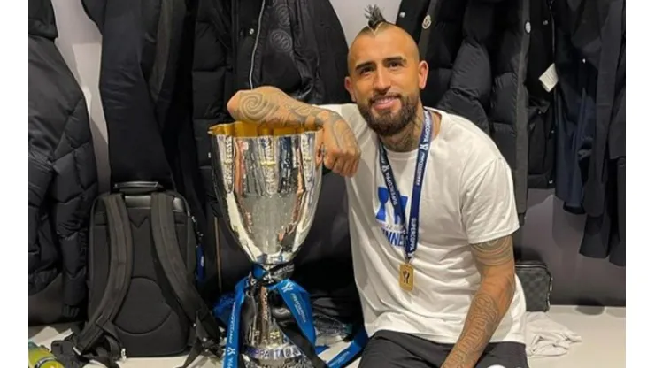 Vidal gana copas desde hace muchos años en Europa