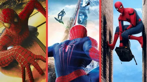Tobey Maguire, Andrew Garfield y Tom Holland, las distintas versiones de Spider-Man, llegarán a Disney+.