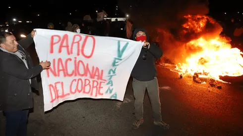 ¡Comenzó el paro de Codelco!