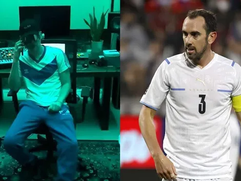El popular DJ Bizarrap presenta a Diego Godín en Vélez