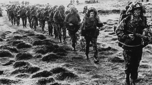 En 1982, Inglaterra y Argentina lucharon en la guerra de las Malvinas.
