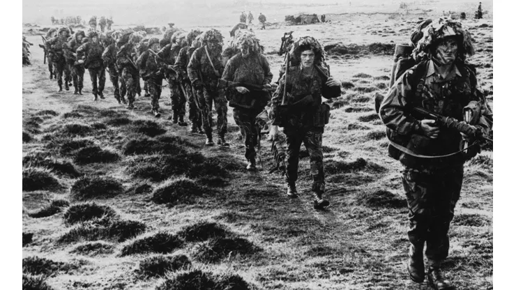 En 1982, Inglaterra y Argentina lucharon en la guerra de las Malvinas.