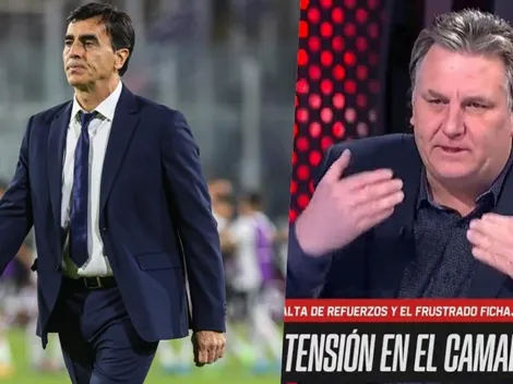 Tudor enojado con Quinteros por pedir jugadores