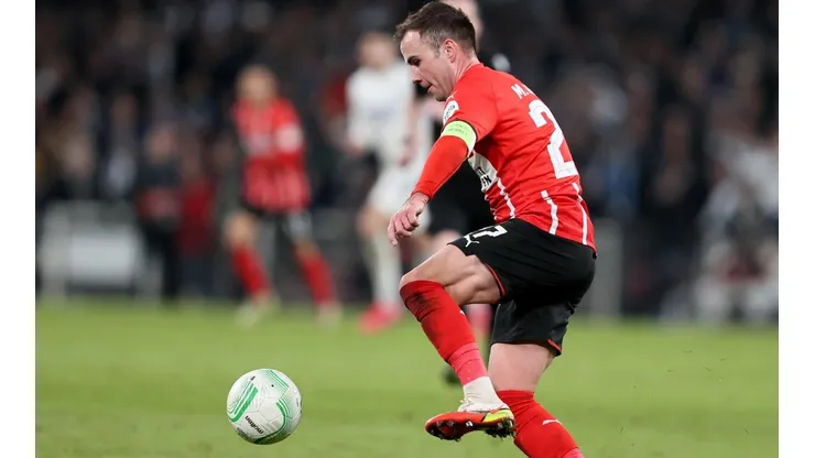 Mario Götze estuvo las dos últimas temporadas en el PSV Eindhoven.