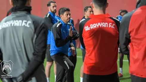 Córdova seguirá siendo entrenador de James Rodríguez en Qatar.