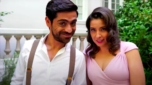 Etienne Bobenrieth, de #PobreNovio, y María José Quintanilla.