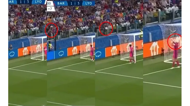 ¿Por un pelotazo a Tiane? UEFA multa al Barça post final de UWCL