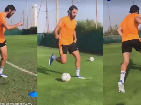 Ben se luce con entrenamiento bajo el sol de Dubai