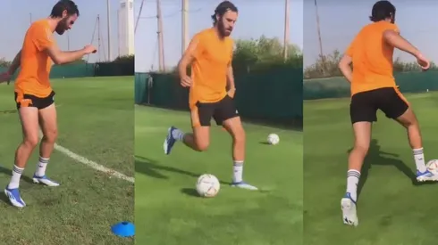 Brereton se prepara para una nueva temporada y entrena en un centro de Dubai