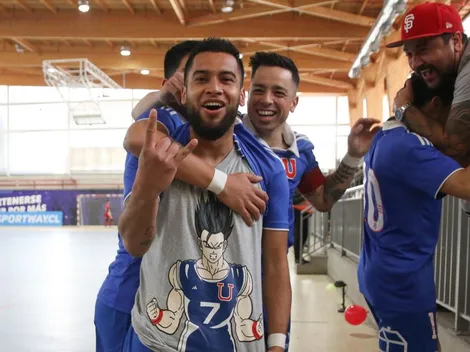 Figura de la U Futsal cuenta su celebración como Diego Rivarola