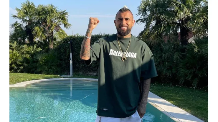 Vidal está entre los reyes de las redes sociales de Italia