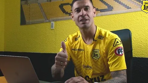 San Luis presenta como refuerzo a Milton Caraglio