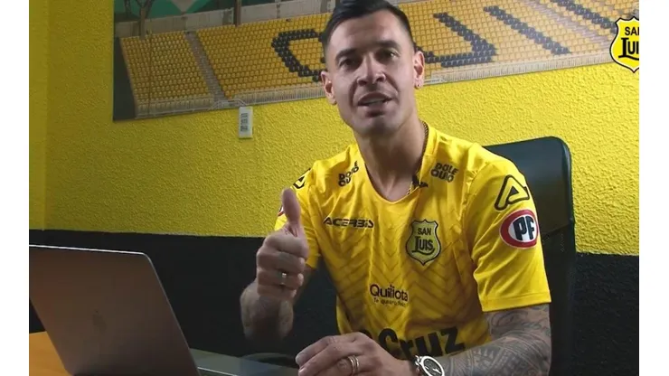 San Luis presenta como refuerzo a Milton Caraglio