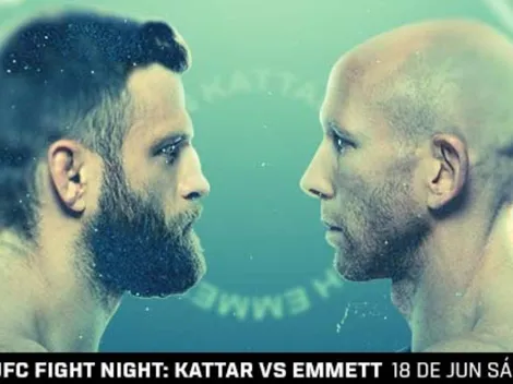¿A qué hora comienza y dónde ver UFC Fight Night: Kattar vs Emmett?