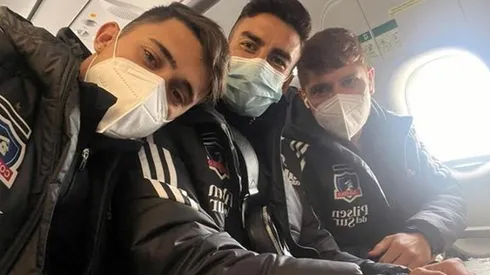 Colo Colo viajo de regreso a Chile tras la intertemporada en Argentina.