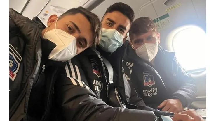 Colo Colo viajo de regreso a Chile tras la intertemporada en Argentina.