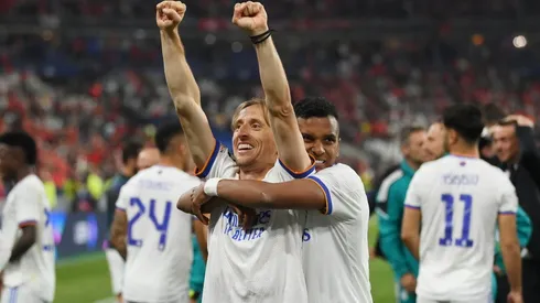 Rodrygo contó la anécdota con Luka Modric tras la final de Champions League.