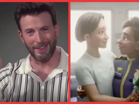 Evans responde a quienes criticaron Lightyear por beso de pareja del mismo sexo