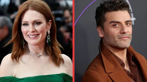 Julianne Moore y Oscar Isaac.