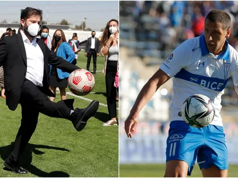 Presidente Boric celebra con todo el regreso de Aued