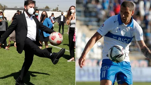 El Presidente de la República, Gabriel Boric, felicitó a Luciano Aued por su regreso.