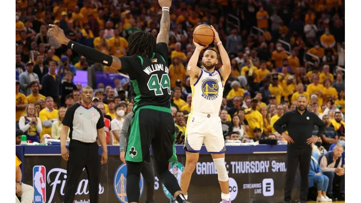 Curry está brillando en las Finales de la NBA