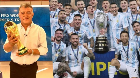 Claudio Borghi cree que no hay que adelantarse en la proyección de la selección argentina para el próximo Mundial de Qatar 2022
