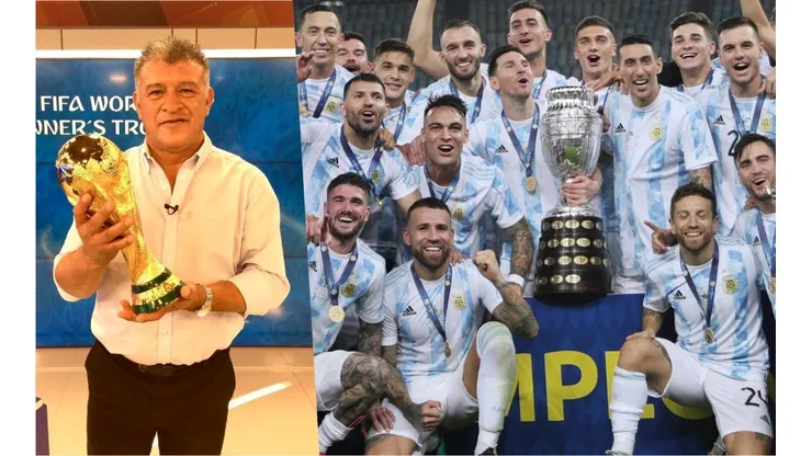 Claudio Borghi cree que no hay que adelantarse en la proyección de la selección argentina para el próximo Mundial de Qatar 2022