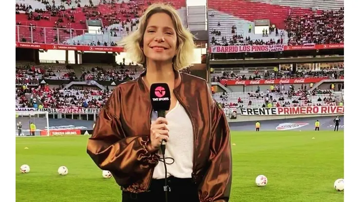 Ángela Lerena fue centro de la polémica en Twitter por sus reclamos por el frío en el estadio Monumental de River Plate
