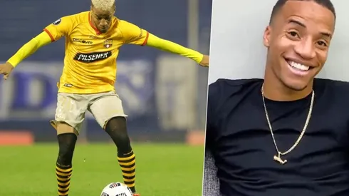 El ex jugador del Barcelona de Guayaquil emprendió viaje a México y se mostró más que contento