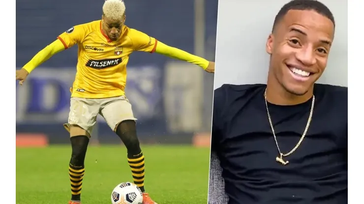 El ex jugador del Barcelona de Guayaquil emprendió viaje a México y se mostró más que contento