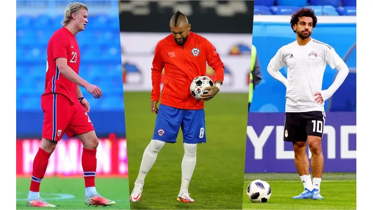 Haaland, Vidal y Salah son algunos de los cracks de nivel mundial que no lograron sacar tickets a Qatar.