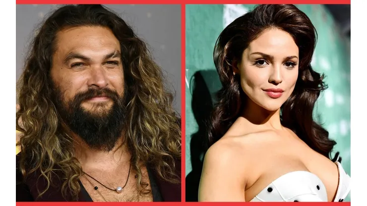 Jason Momoa y Eiza González.