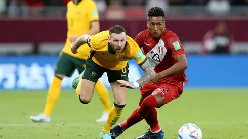 La selección de Perú tuvo que enfrentarse a una sólida Australia.