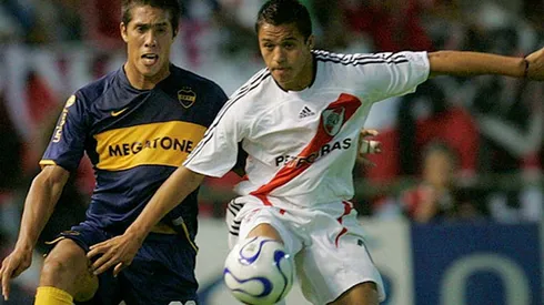 Alexis Sánchez fue campeón de la liga argentina en 2008 con la camiseta de River Plate