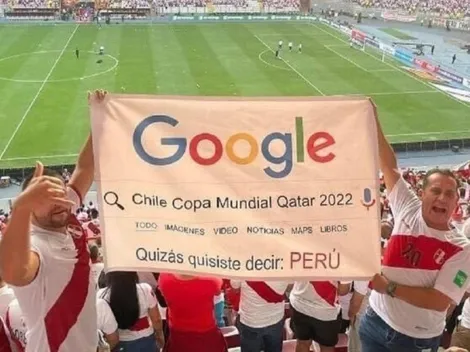 A guardar los carteles: Perú fuera del Mundial tras burlas a Chile