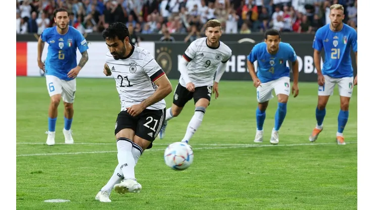 Timo Werner marcó un doblete e Ilkay Gundongan anotó de penal para la contundente goleada germana.