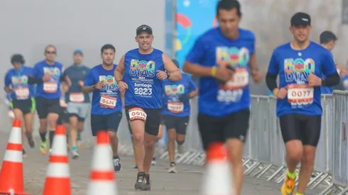 A pesar del frío, miles de corredores llegaron a la actividad que avisa que quedan 500 días para los Juegos Panamericanos.