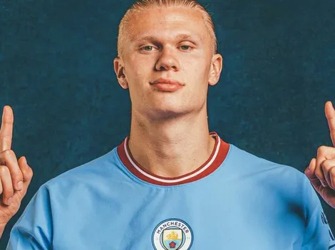 Haaland llega al City: "El lugar preciso"