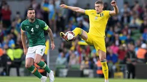 Ucrania se impuso por 1-0 en el primer partido entre ambos