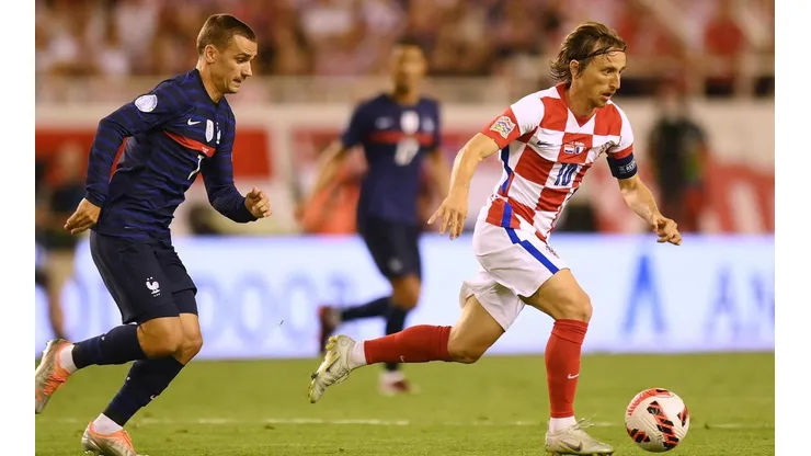 En el primer partido, Francia y Croacia empataron 1-1.