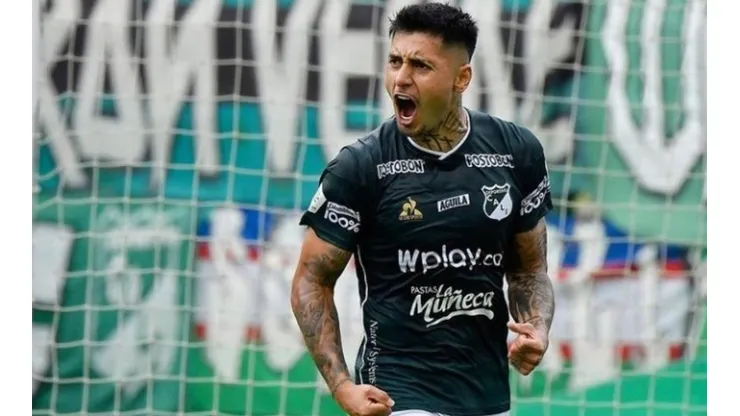 Sebastián Leyton marcó dos goles en su paso por el Deportivo Cali.