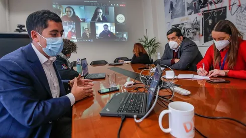La reunión entre la Dirección del Trabajo y la Anjuff.