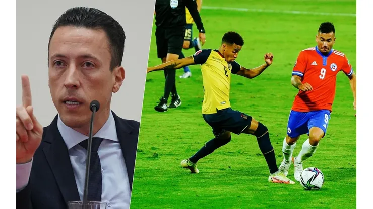 Eduardo Carlezzo mantiene viva la esperanza de que Chile vaya a Qatar 2022 ganando la denuncia a Ecuador por Byron Castillo
