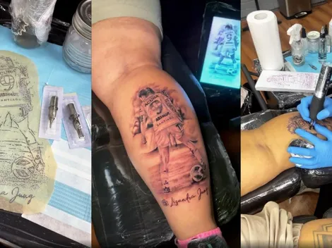 Increíble: La hincha del Chago que suma un tatuaje de Yenny Acuña